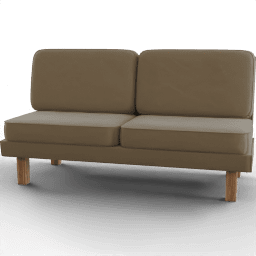 Sofa 2Seat Upholstered A