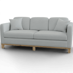 Sofa Upholstered wood base