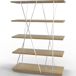 Bookshelf Frameless narrow