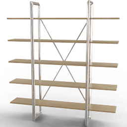 Bookshelf Frameless wide