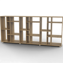 Bookshelf Maze wide