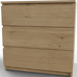 Dresser Malm 3 drawers