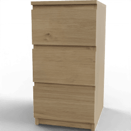 Dresser Malm 3 drawers thin