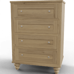 Nightstand 4 drawer dresser
