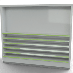Rack Shelves basic closed