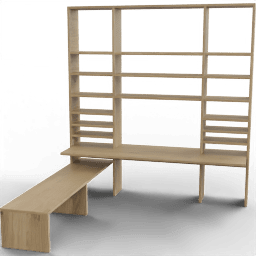 Shelf Table wooden