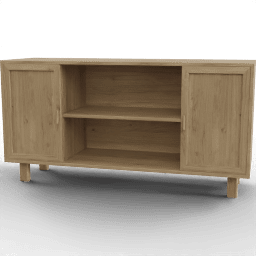 Sideboard Echo open two cabinets