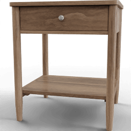 Nightstand Classic wood nightstand