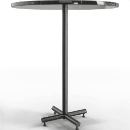Table Bar modern round marble