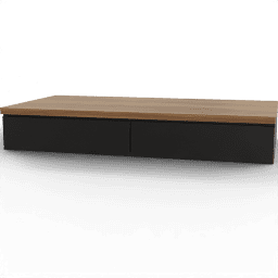 Table Desk wall mounted drawers