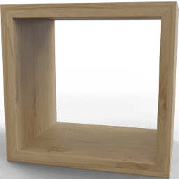 Table Side box empty