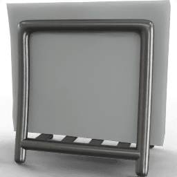 Napkin holder Simple metallic filled