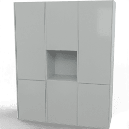 Cabinet Base Alexis tall fridge oven pantry