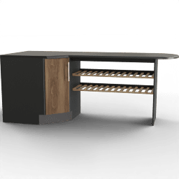 Cabinet Base Kara corner island