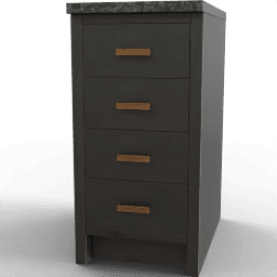 Cabinet Base Malibu drawers small