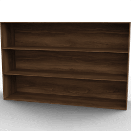 Cabinet Wall Chalet shelves single