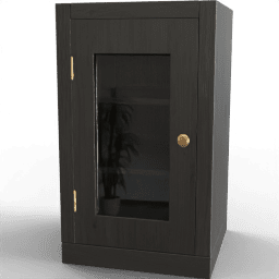 Cabinet Wall Malibu single glass