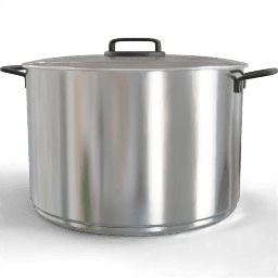 Cookware Aura pot large handles lid