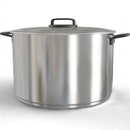 Cookware Aura pot medium handles lid