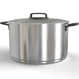 Cookware Aura pot small handles lid