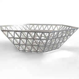 Bowl Geometric hex A