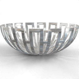 Bowl Gold geometric