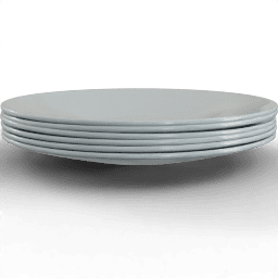 Dinnerware Zimax plate stacked