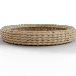 Tray Circular wicker