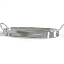 Tray Galvanized metal oval