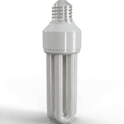 Light Bulb fluorescent medium 3dent
