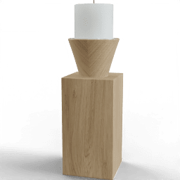 Candle holder Inverted cone C
