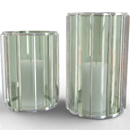 Candle holder Pillar lantern set