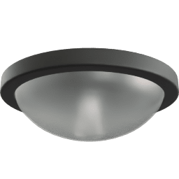Lamp Ceiling closed circular basic