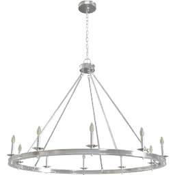Lamp Ceiling hanging wagon wheel