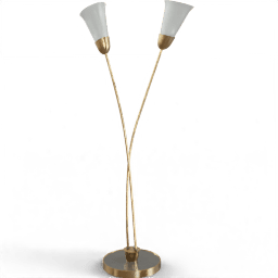 Lamp Standing 2shade upwards Calla