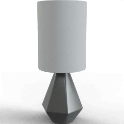 Lamp Standing table geometric vase