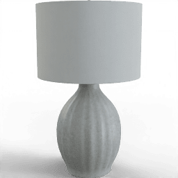 Lamp Standing table terracotta