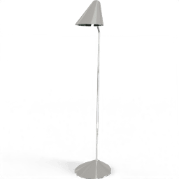 Lamp Standing tall cone simple