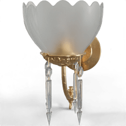 Lamp Wall fancy crystal