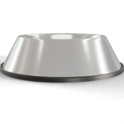 Bowl Dog metallic