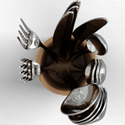 Cutlery Holder Stribrik neat