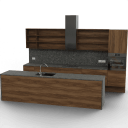 Kitchen Chalet island