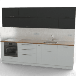Kitchen Metod one wall