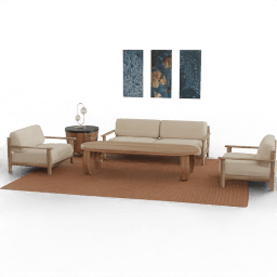 Living room Seating area Sunny