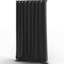 Curtain Harvey open puddled