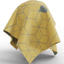 Fabric Bedding pattern cubes
