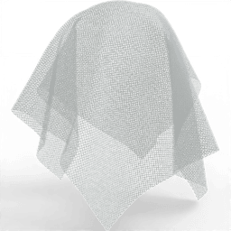Fabric Sheer curtains messy fibers