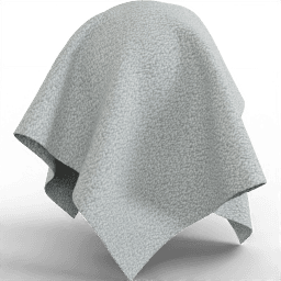 Fabric Towel white wrinkles