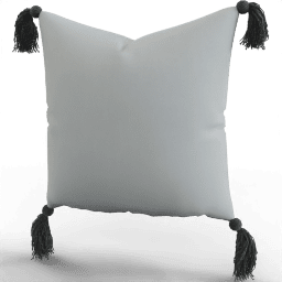 Pillow Square with tassels