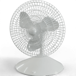 Fan Desk white